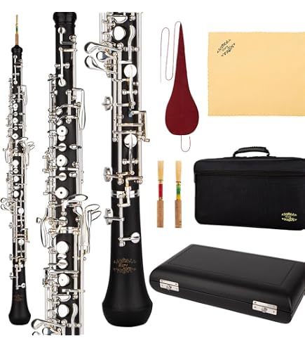 Amazon.com: Btuty Professional Oboe C Key Semi-automatic Style